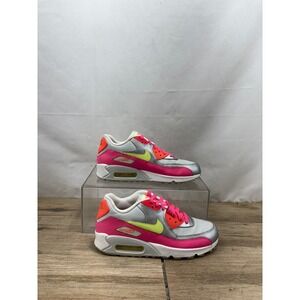 Nike Air Max 90 Better World Youth Sneakers Size 6Y Pink Orange Gray Shoes